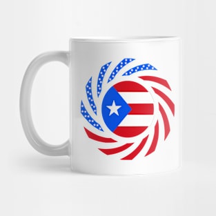 Puerto Rican American Multinational Patriot Flag Mug